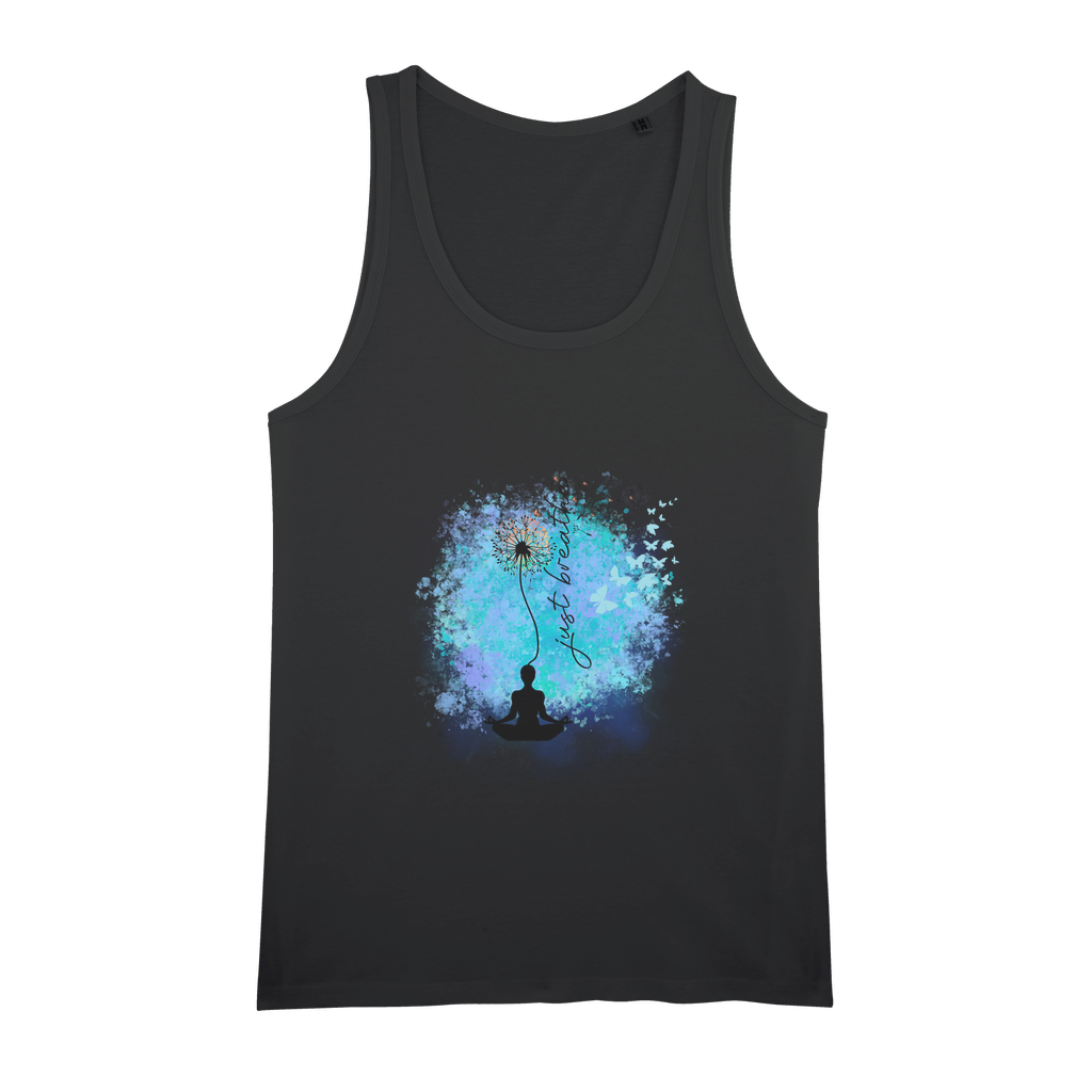 Just Breathe - Dandelion Organic Jersey Womens Tank Top