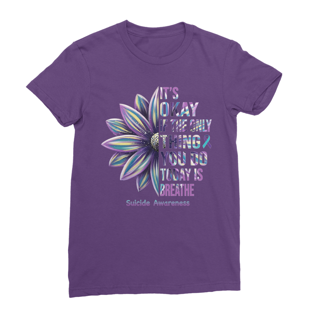 Today Just Breathe Classic Women's T-Shirt