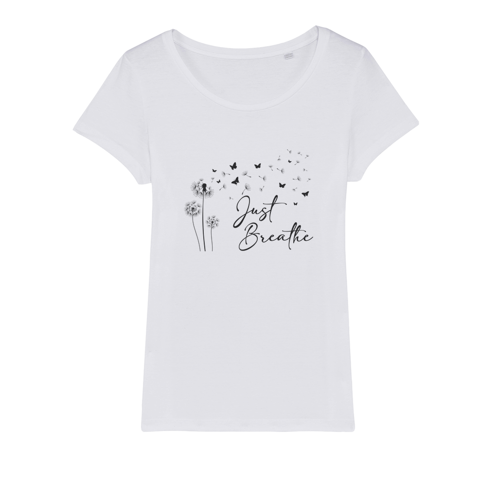 Just Breathe Organic Jersey Womens T-Shirt