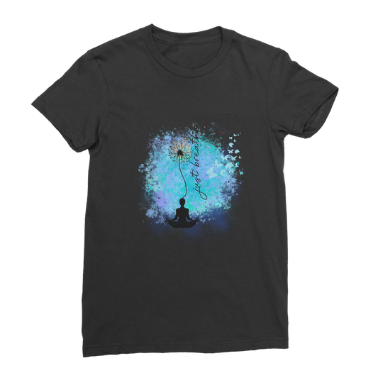 Just Breathe - Dandelion Premium Jersey Women's T-Shirt