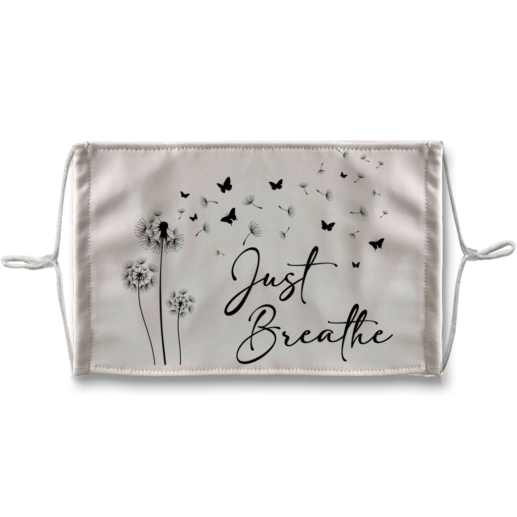 Just Breathe Sublimation Face Mask