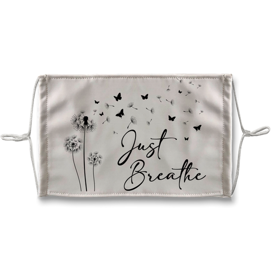 Just Breathe Sublimation Face Mask