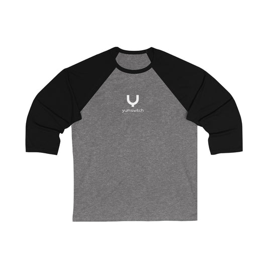 3/4 sleeve baseball tee - unisex