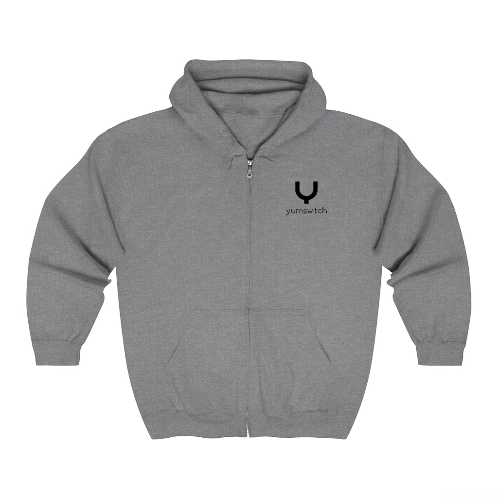 Unisex Zip Up Hoodie