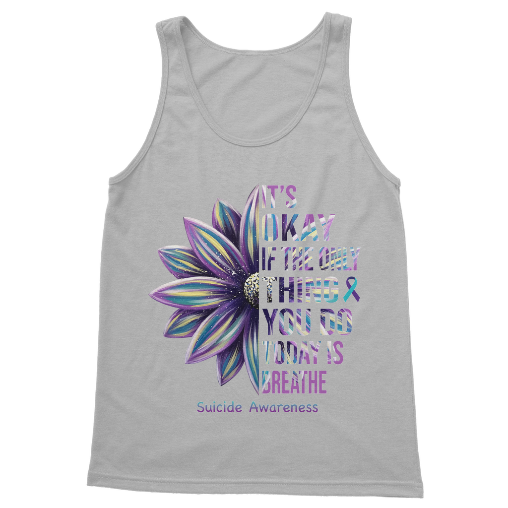 Today Just Breathe Classic Women's Tank Top