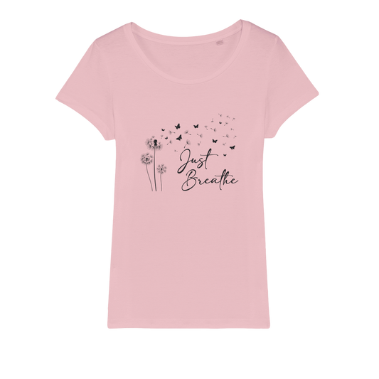 Just Breathe Organic Jersey Womens T-Shirt