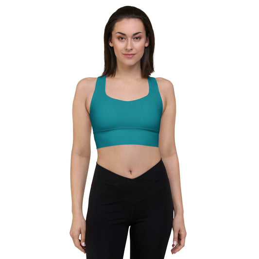 Longline Activewear Sports Bra