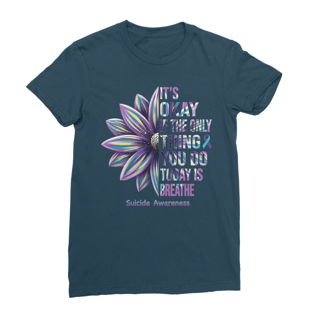 Today Just Breathe Classic Women's T-Shirt