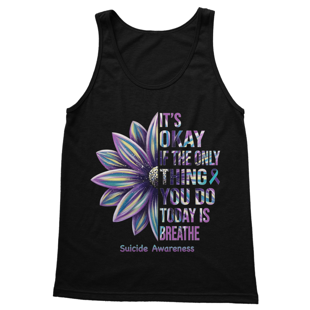 Today Just Breathe Classic Women's Tank Top