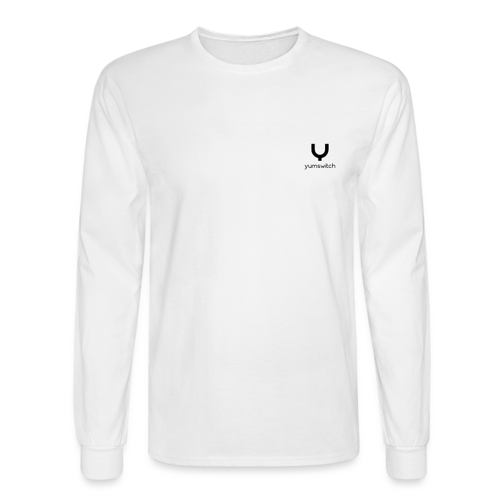 Men's Long Sleeve T-Shirt - white