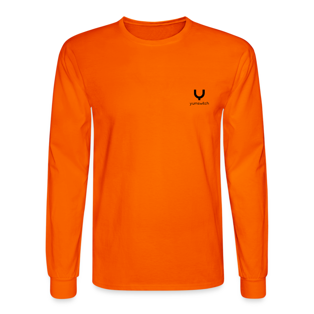 Men's Long Sleeve T-Shirt - orange