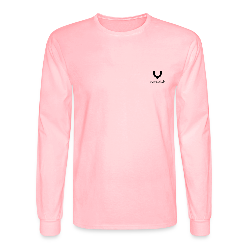 Men's Long Sleeve T-Shirt - pink