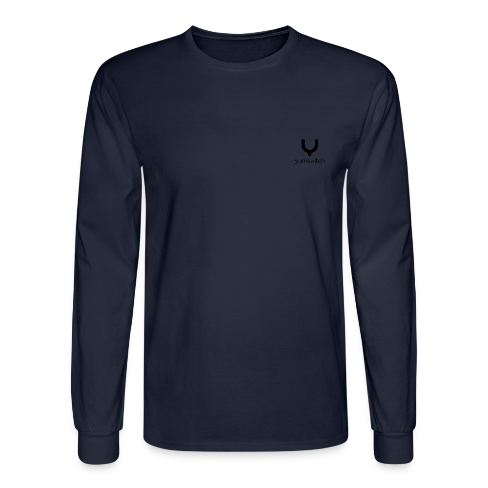 Men's Long Sleeve T-Shirt - navy