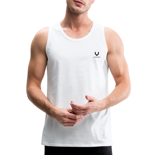 Men’s Premium Tank - white