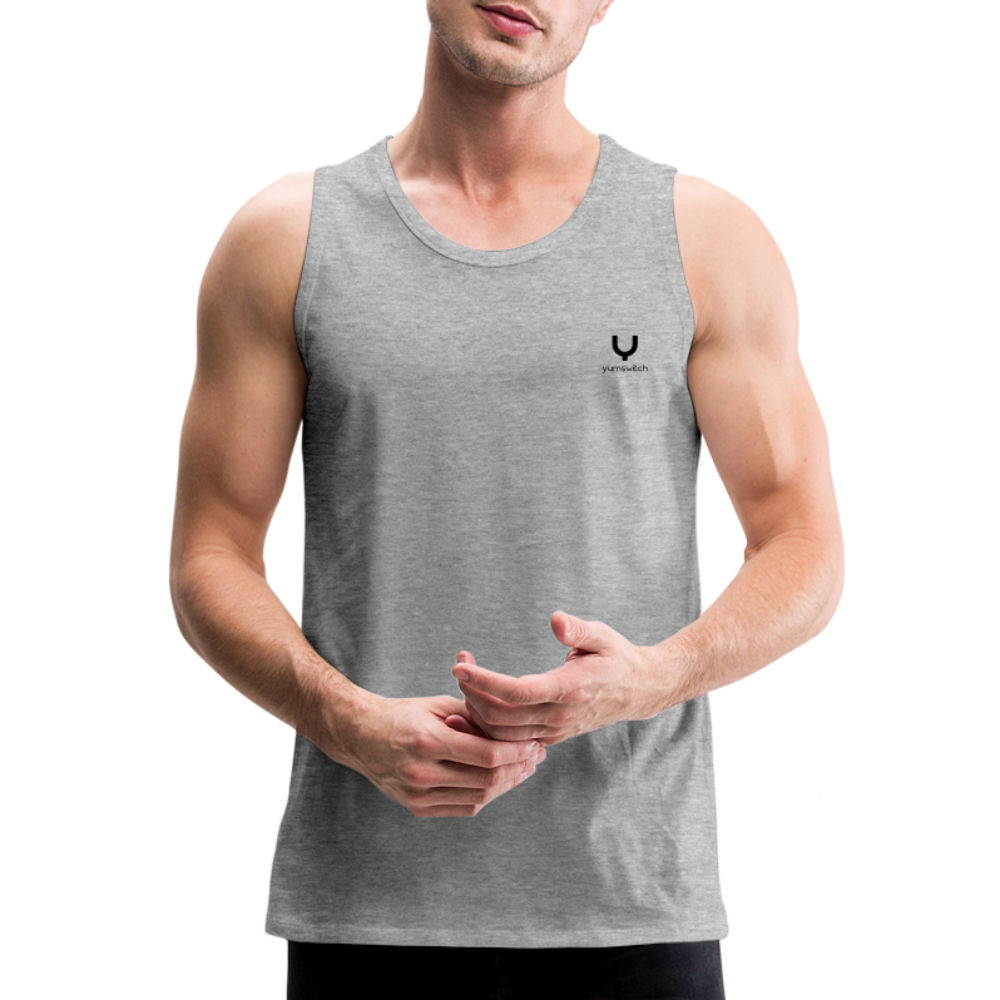 Men’s Premium Tank - heather gray