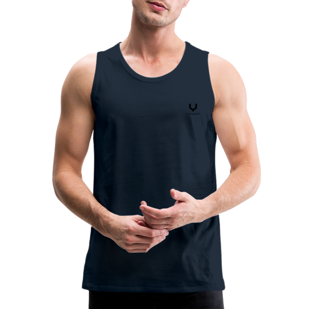 Men’s Premium Tank - deep navy